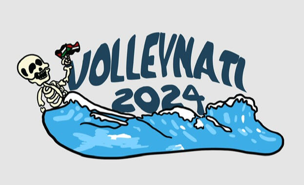 Volleynati T-Shirt Design (2024)